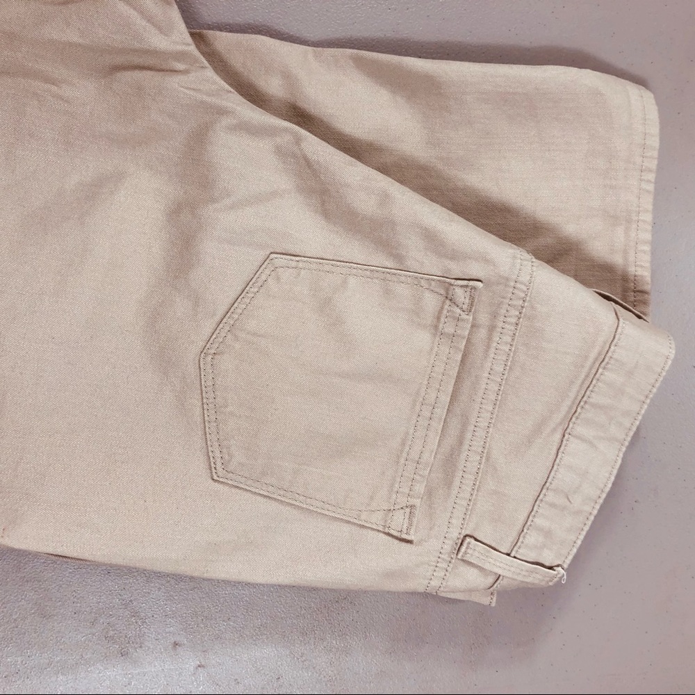 Lee Riders beige mid rise capri Sz 6